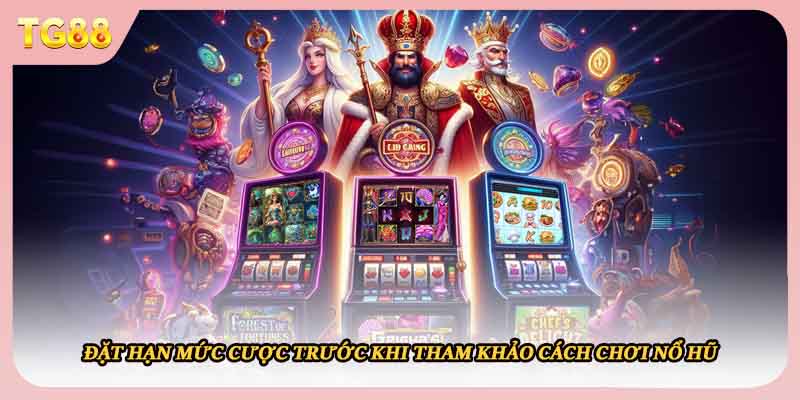 Đặt hạn mức cược trước khi tham khảo cách chơi nổ hũ